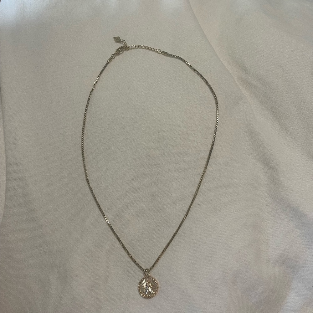 Helper Coin Pendant by Joy Dravecky